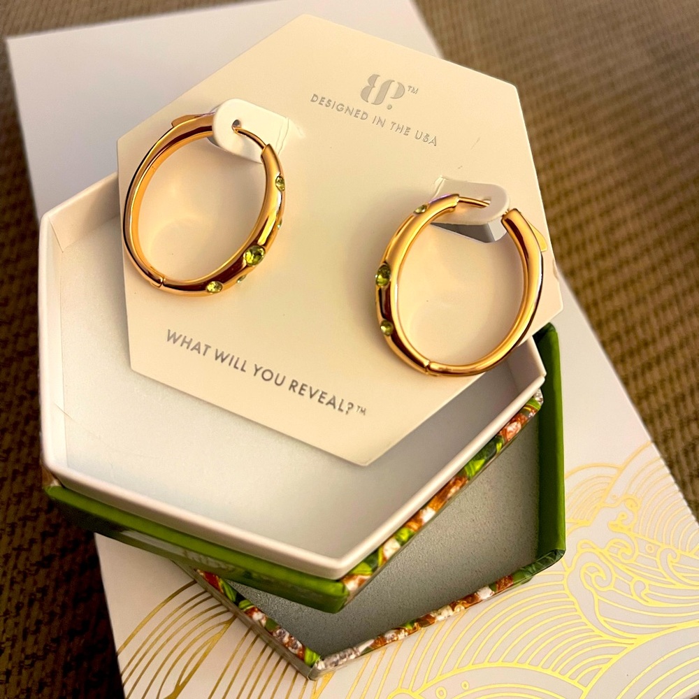 August 2024 Peridot Earrings